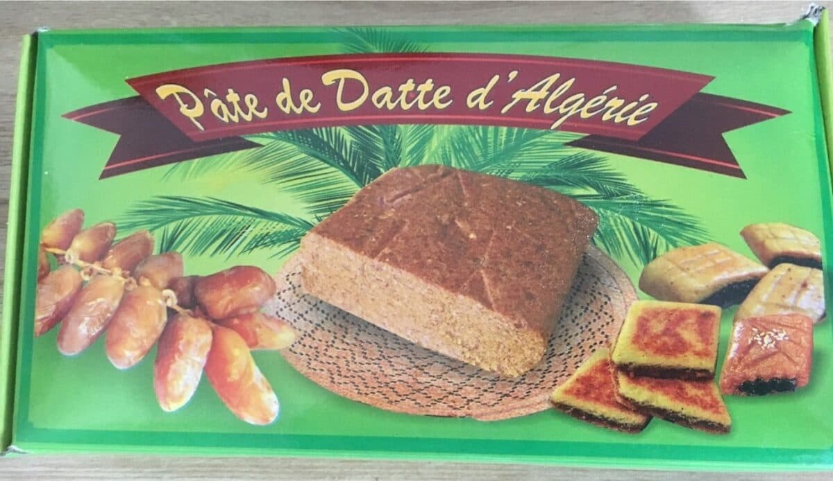 Open Food Facts Pate de datte d'algerie packshot