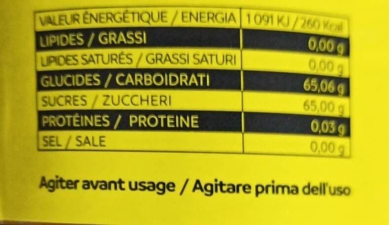 Open Food Facts Sirop de gingembre packshot