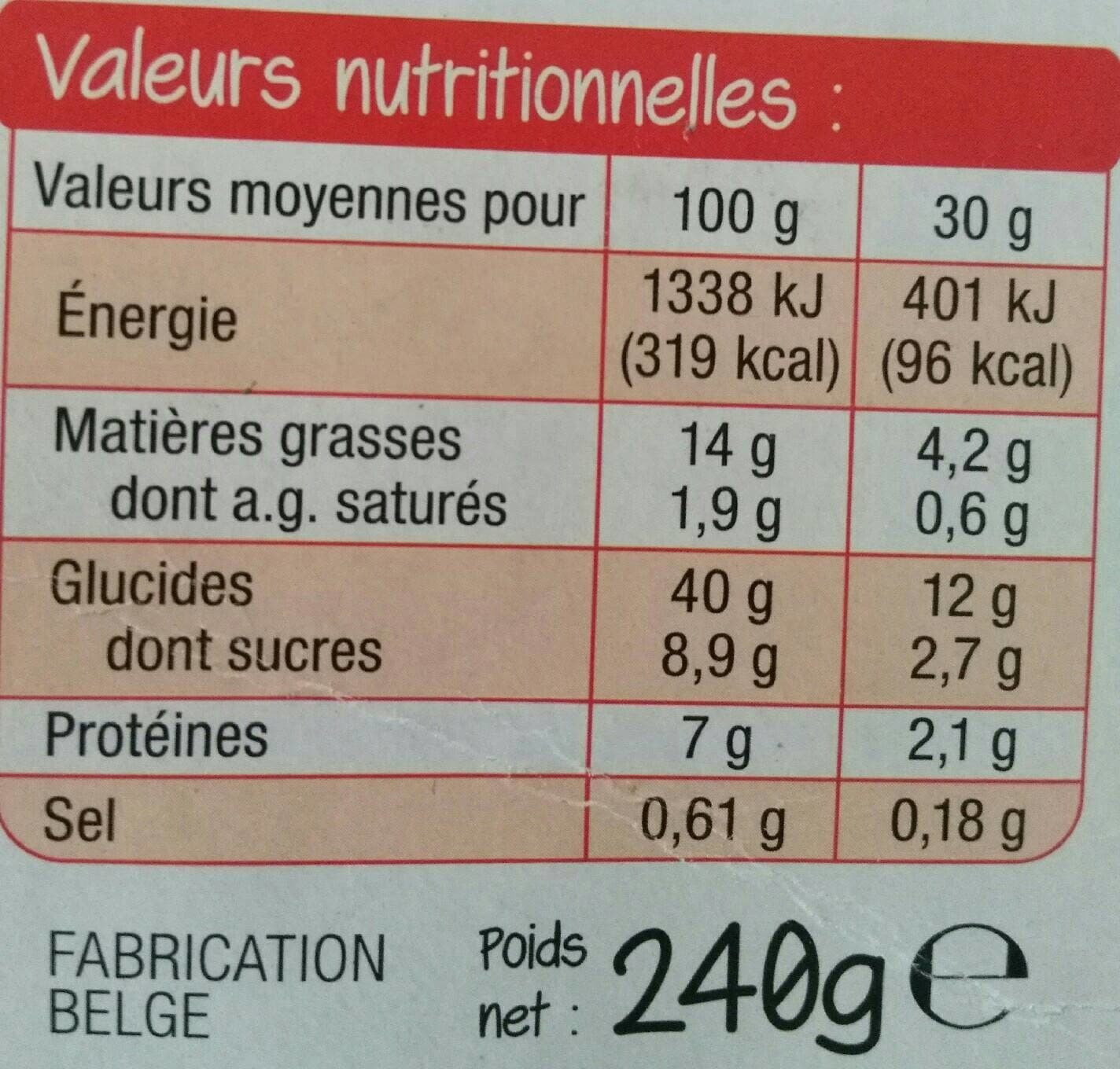Gourmandiz Gaufres nature packshot