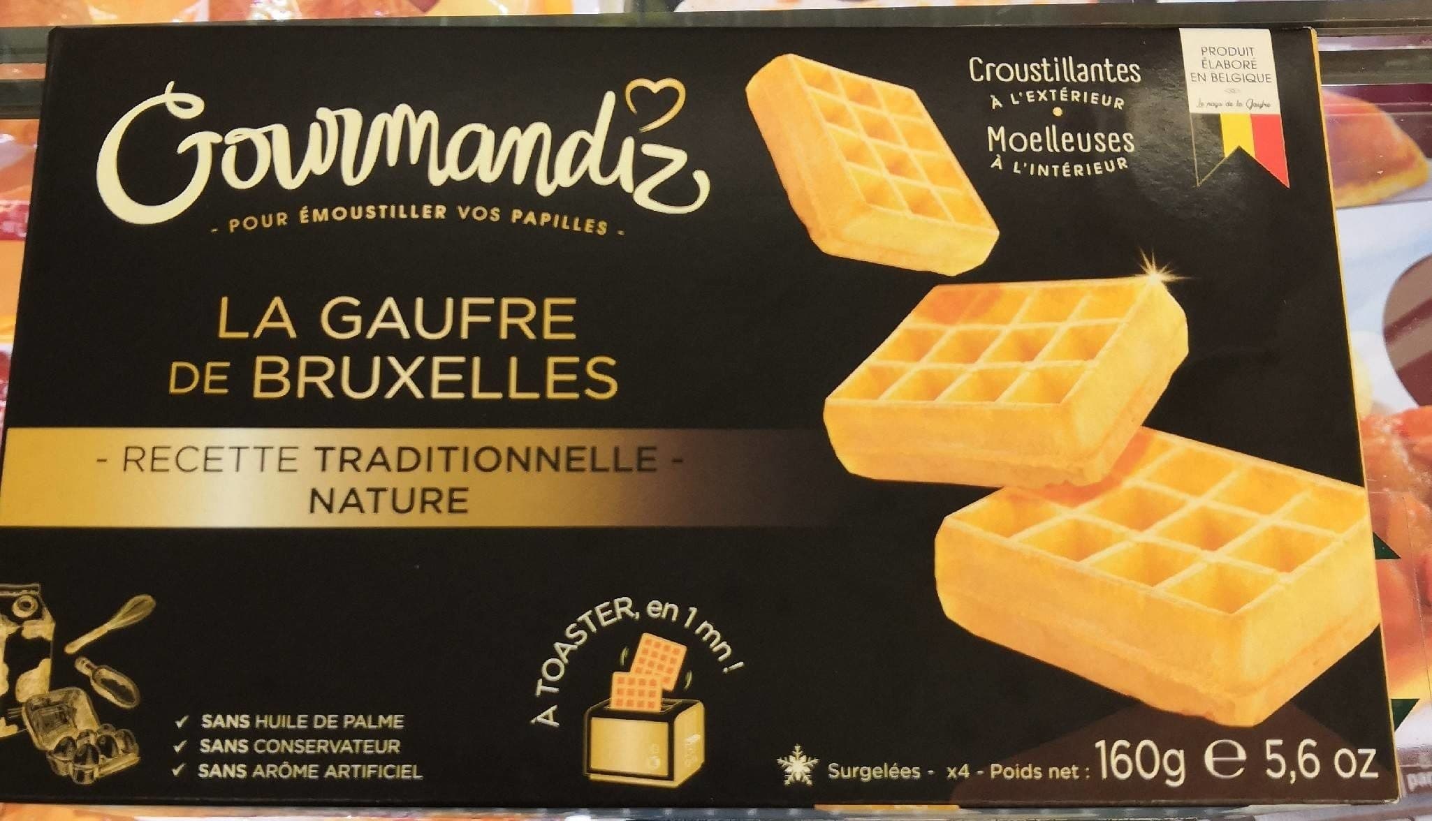 Open Food Facts La gaufre de Bruxelles packshot