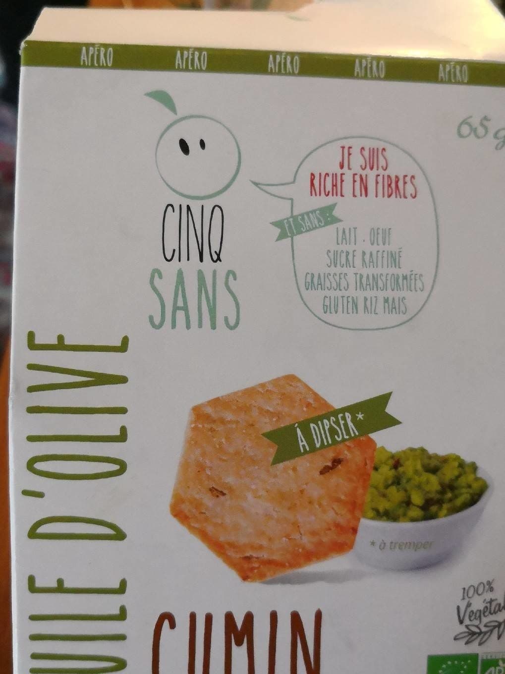 Cinq sans Cumin packshot