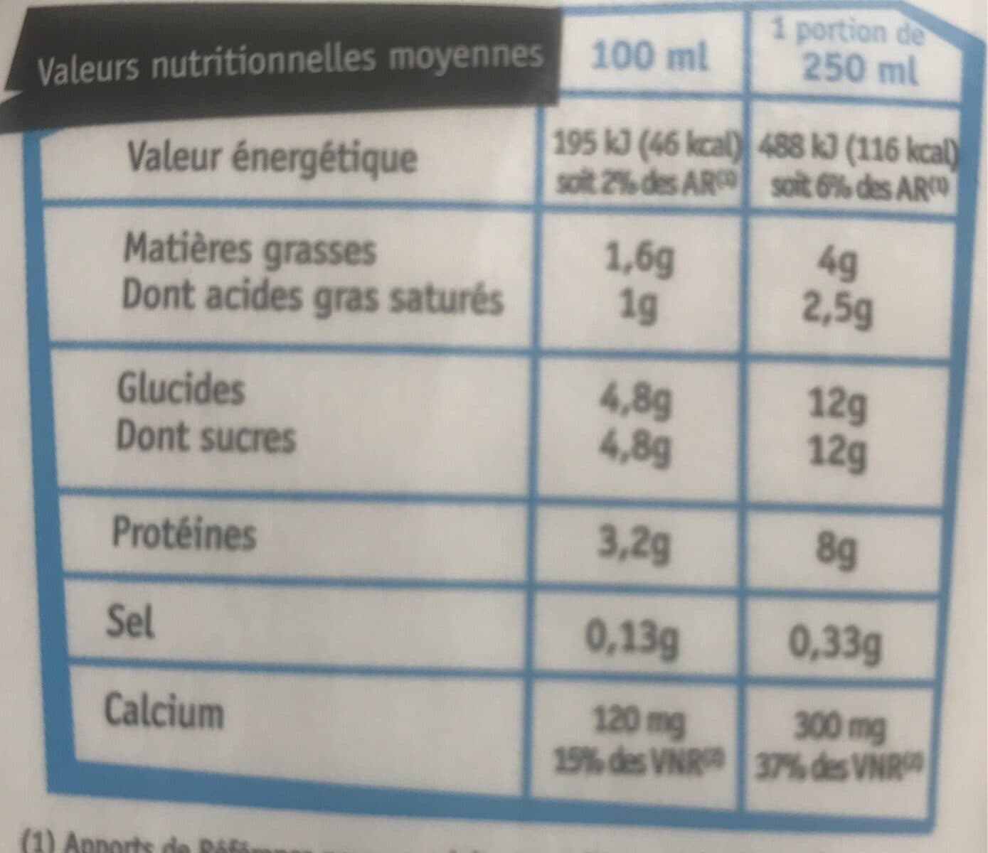 Laitik Lait demi écrémé LAITIK packshot