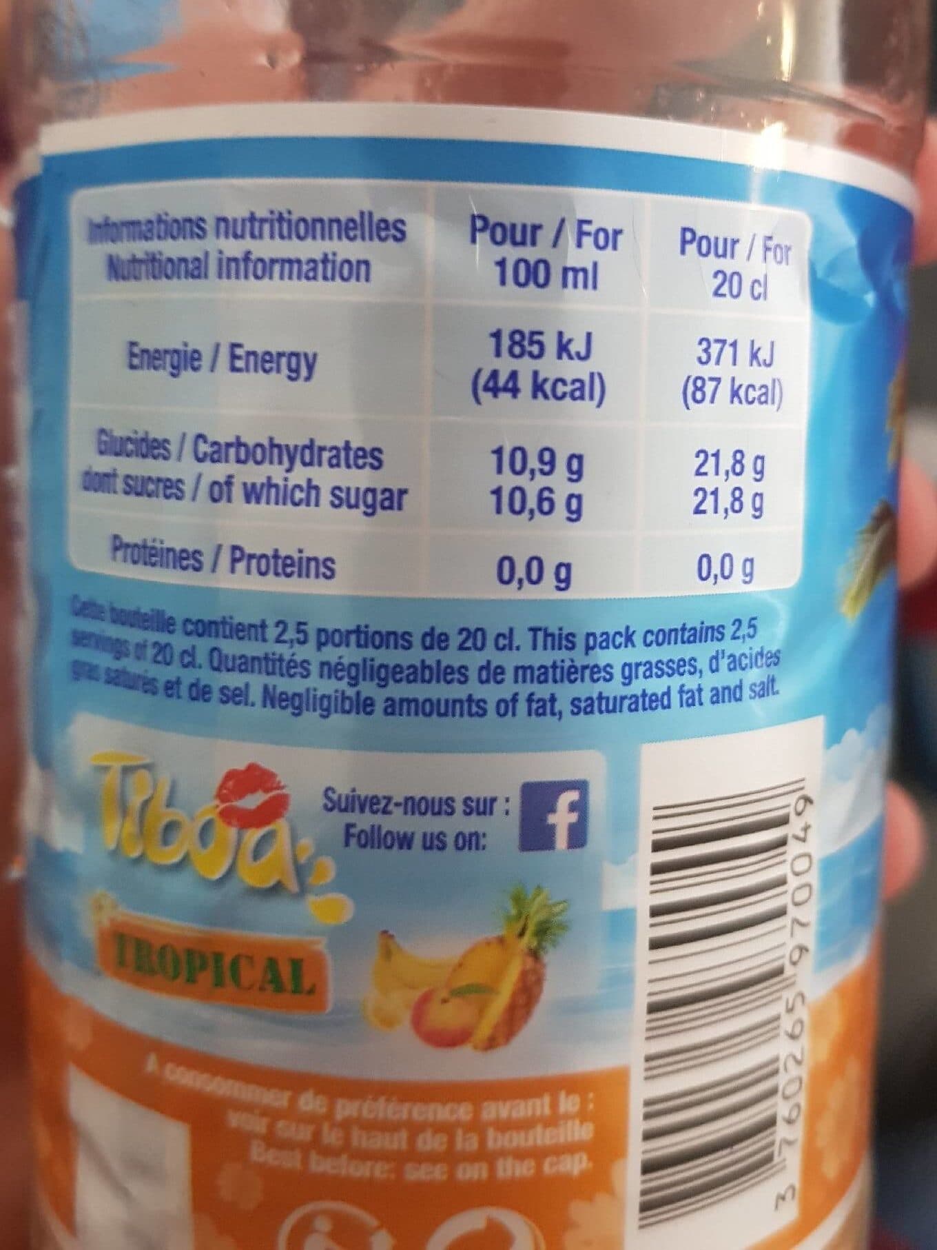 Tiboa Tiboa tropical packshot
