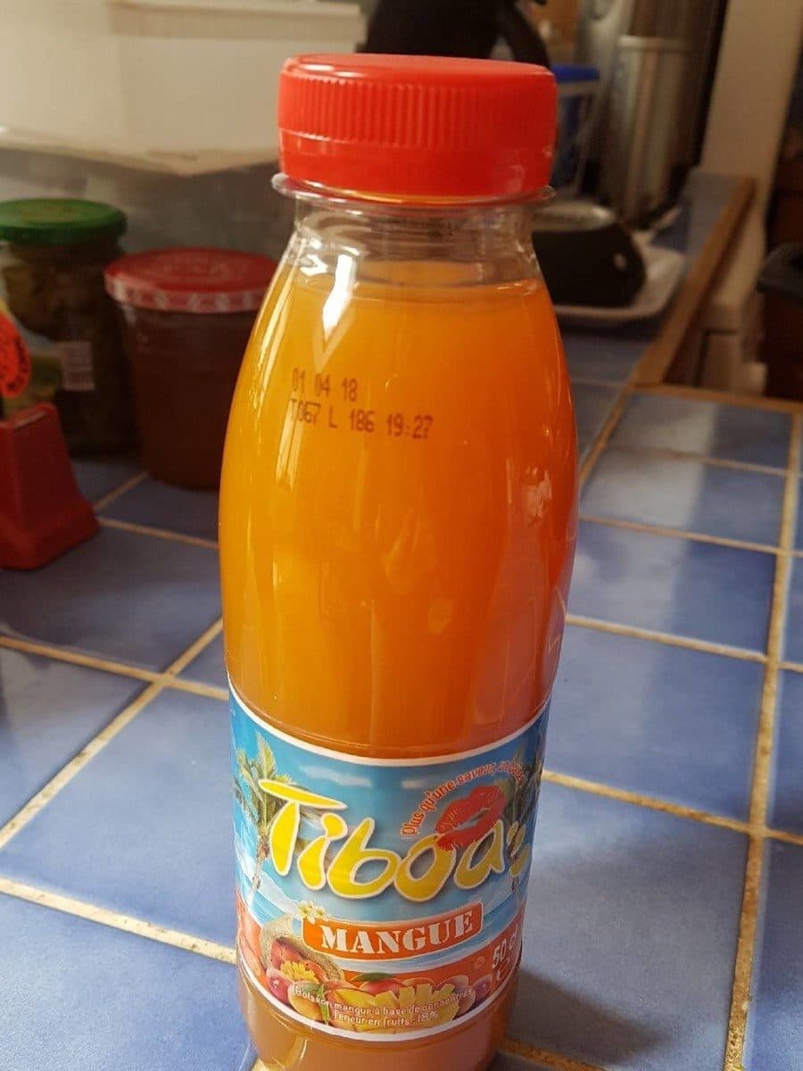 Open Food Facts Tiboa mangue packshot