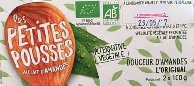 Les Petites Pousses Douceur d'amande packshot