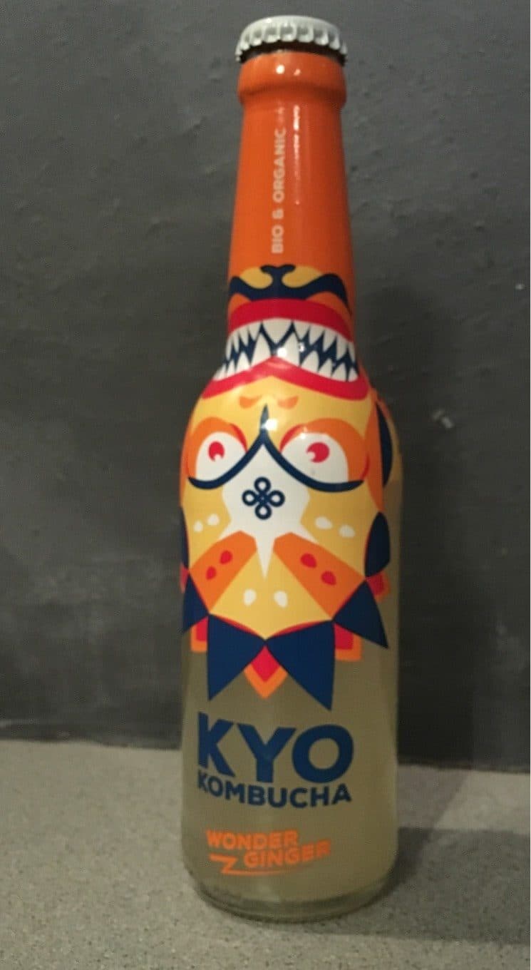 Kyo Kombucha Wonder Ginger packshot