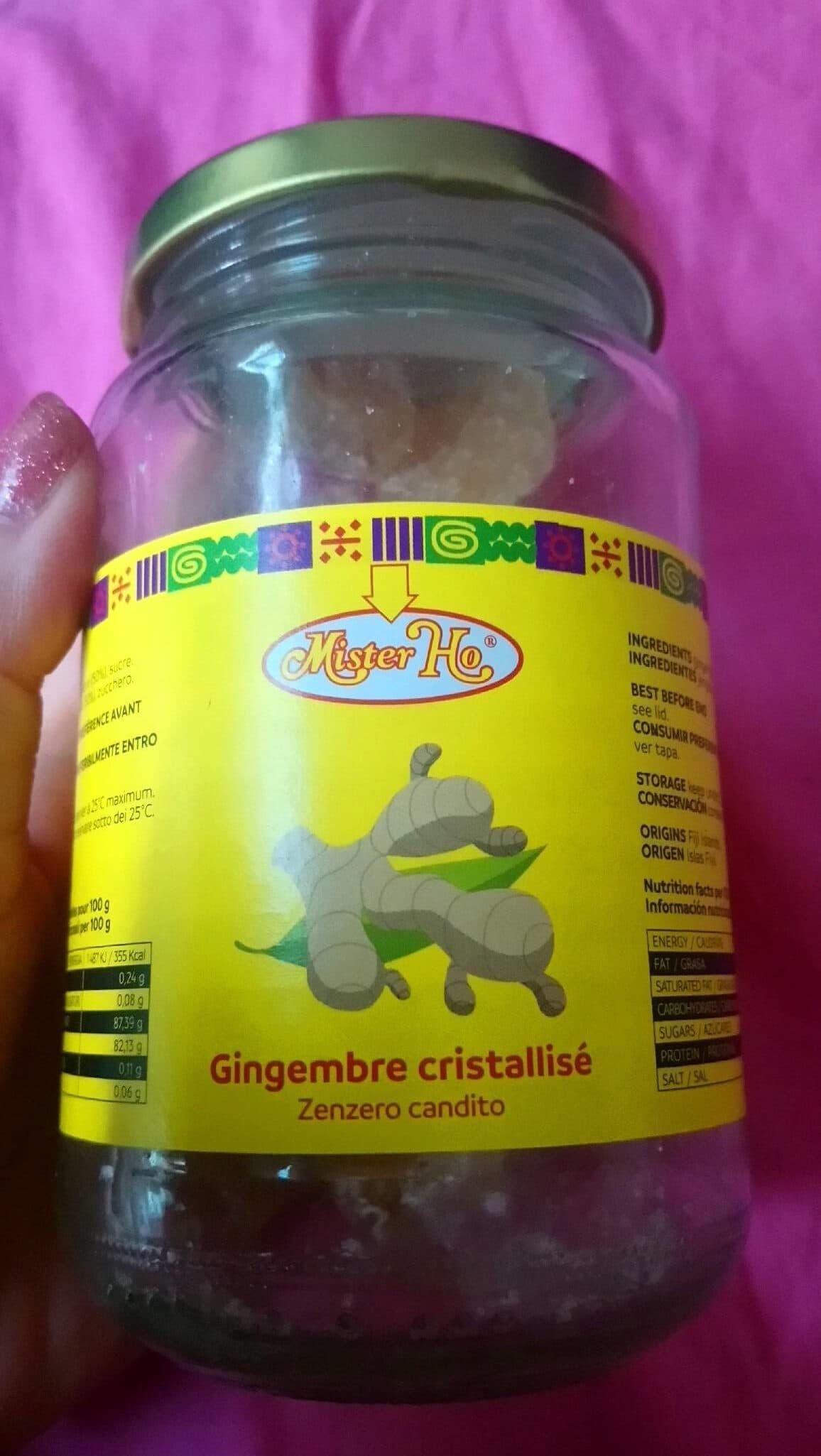 Open Food Facts Gingembre cristallisé packshot