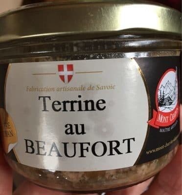 Mont Charvin Terrine au Beaufort packshot