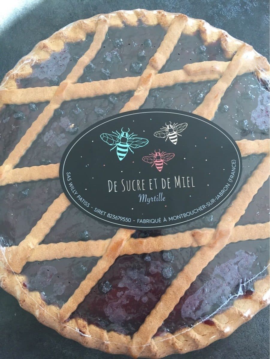 Open Food Facts Tarte myrtille packshot