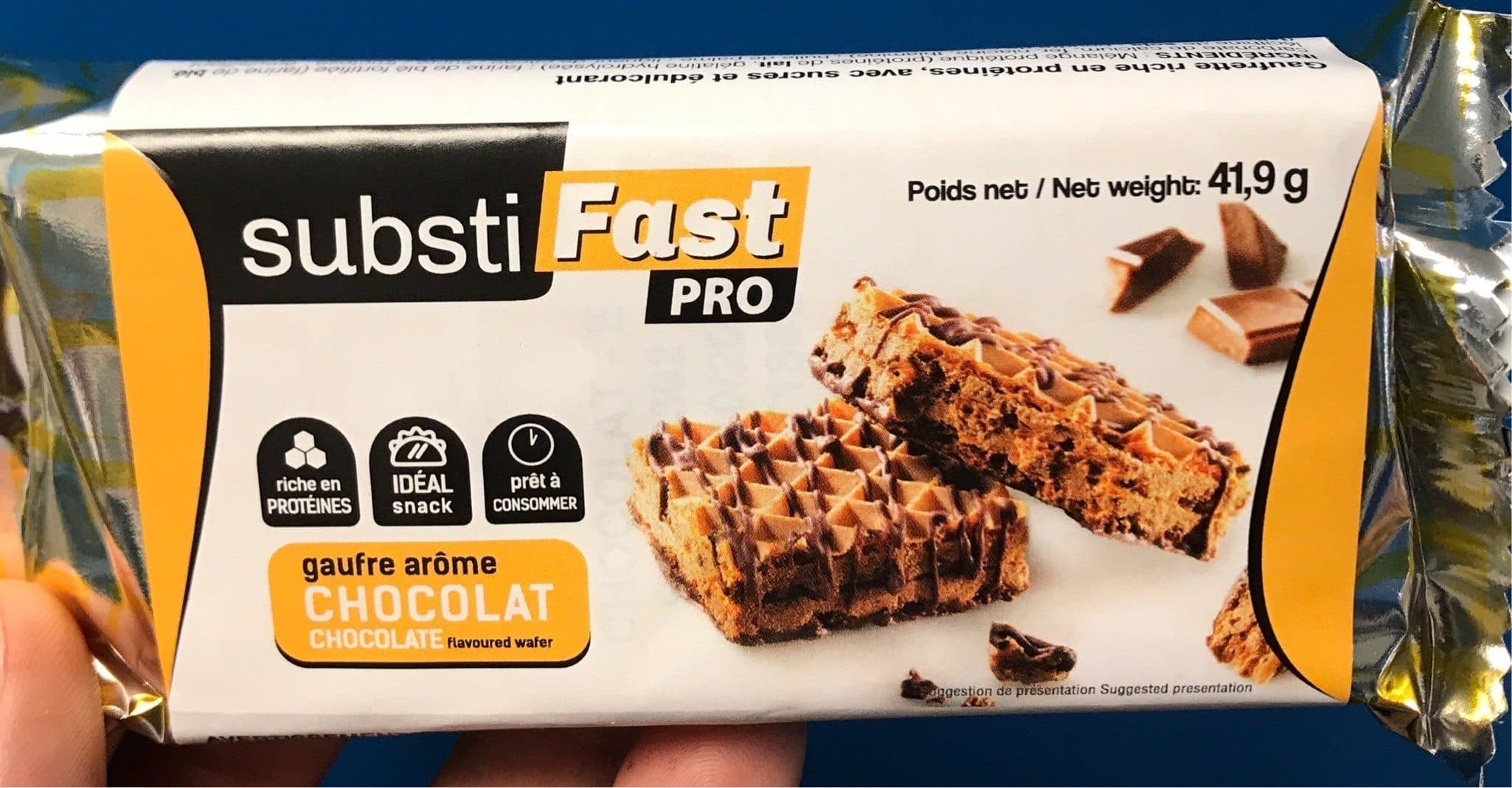 Substifast Pro Gaufre Arôme Chocolat packshot