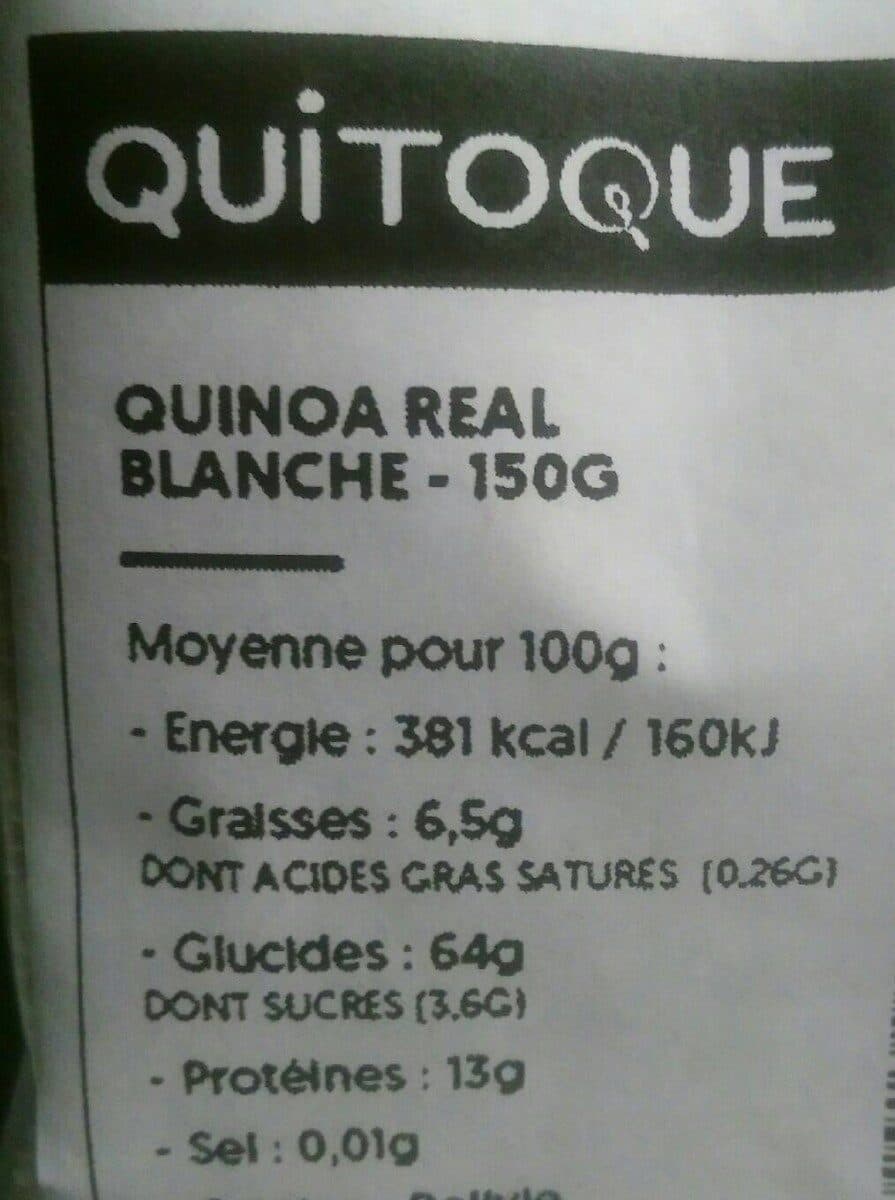 Quitoque Quinoa Real Blanche packshot