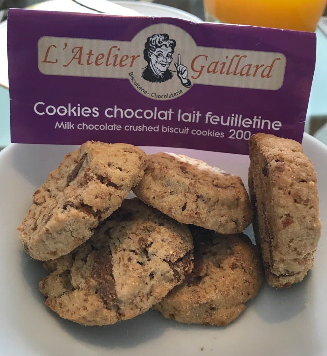 Limouzi Saveurs Cookies chocolat lait feuilletine packshot