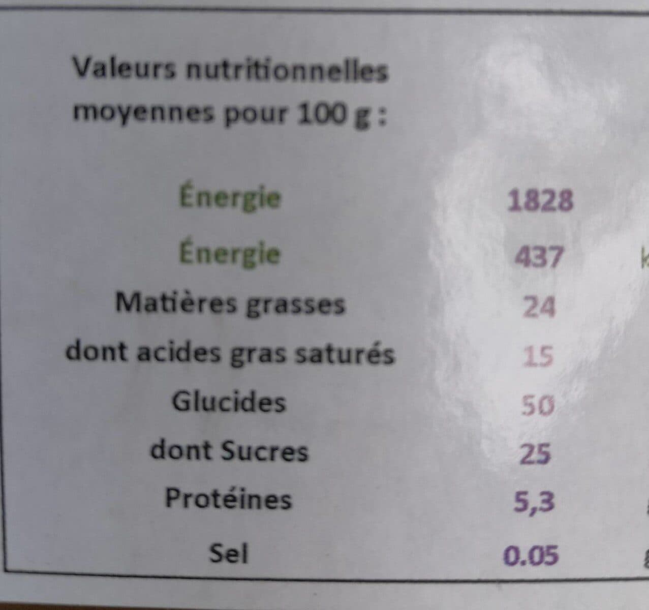 Limouzi saveurs Palet corrézien myrtille packshot