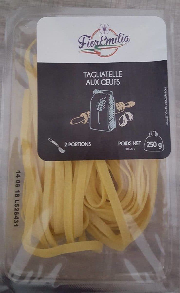 Open Food Facts Tagliatelles aux oeufs packshot