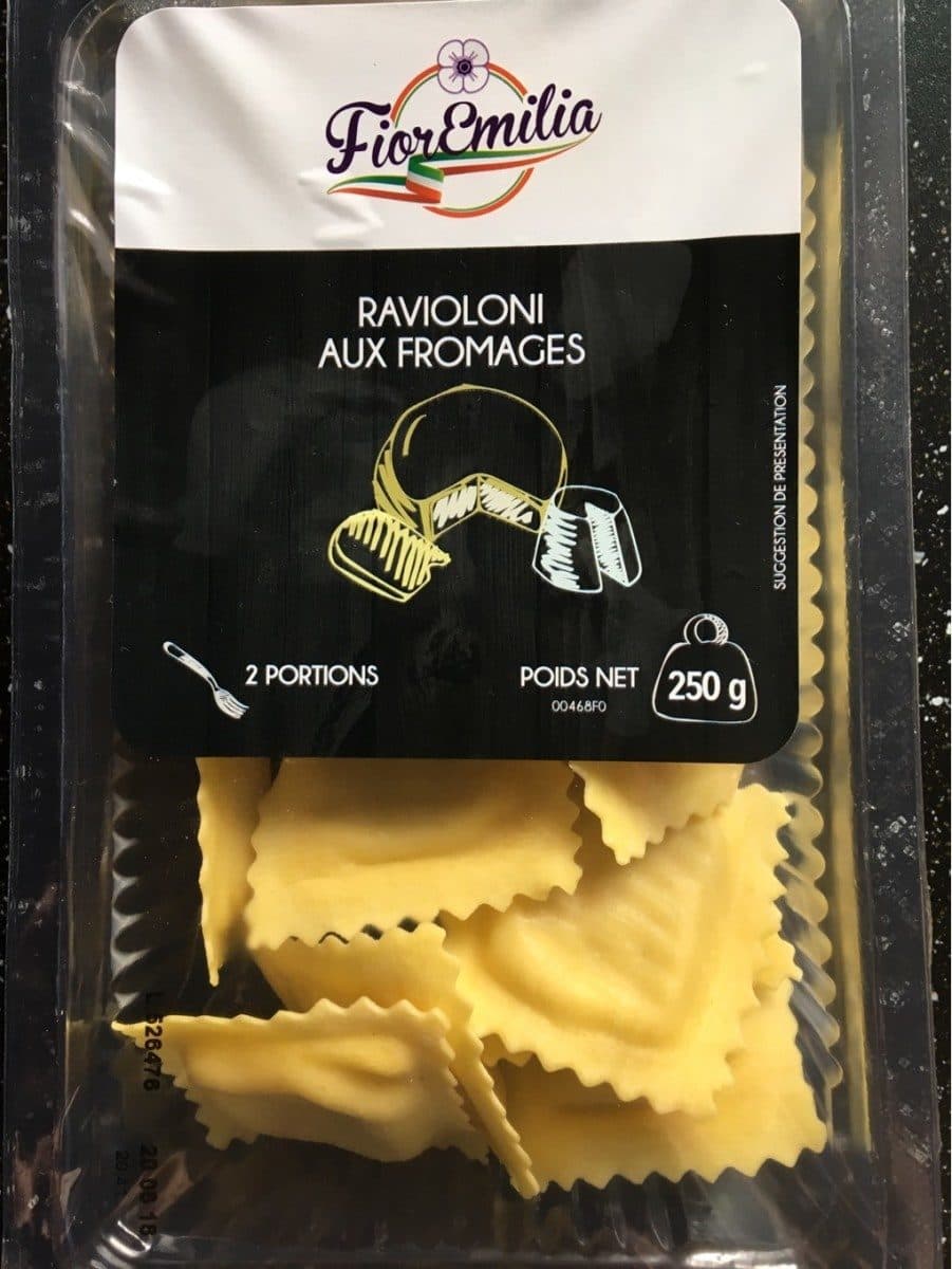 Open Food Facts Ravioloni aux fromages packshot