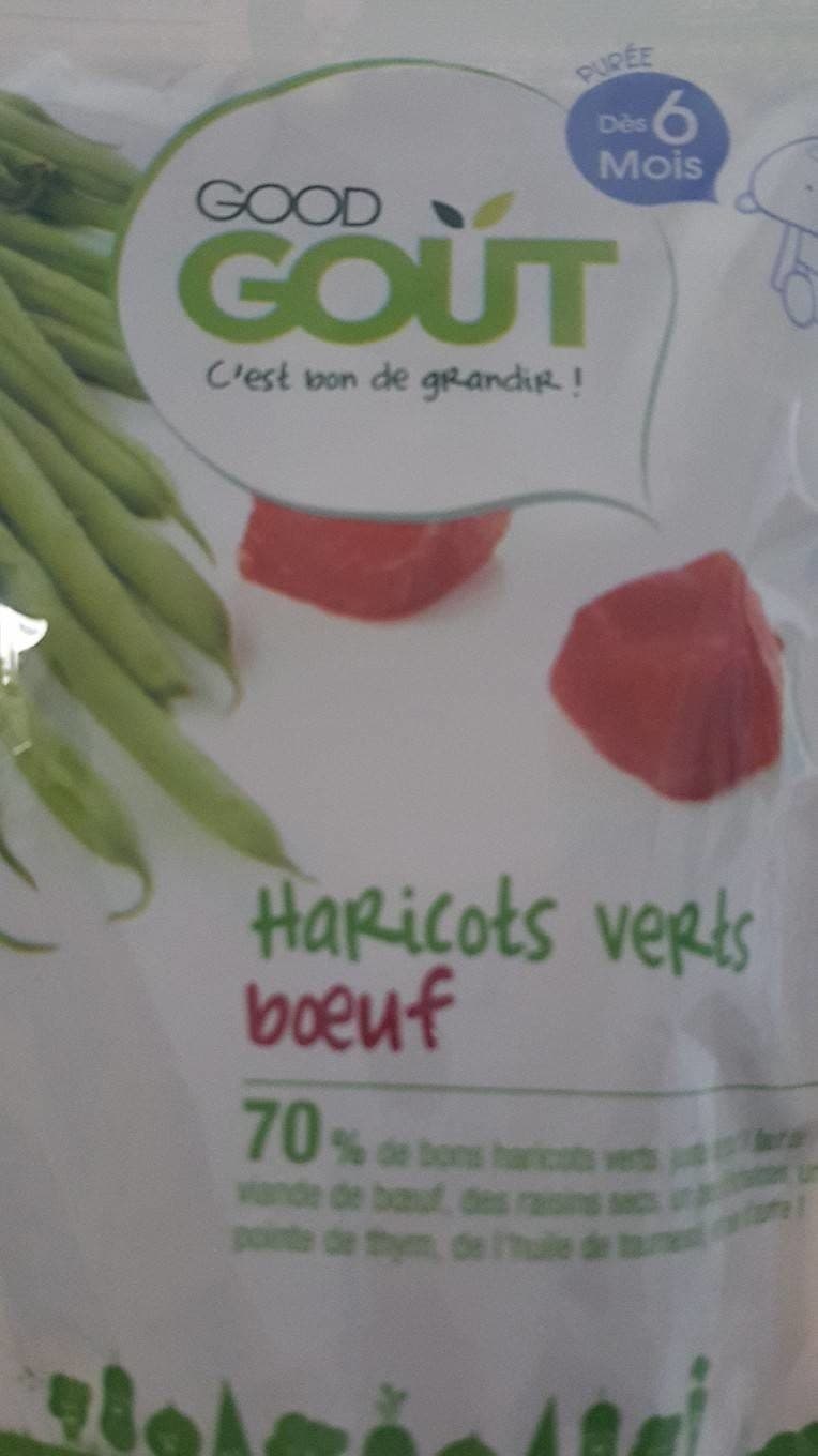 Good Goût Haricot vert boeuf packshot