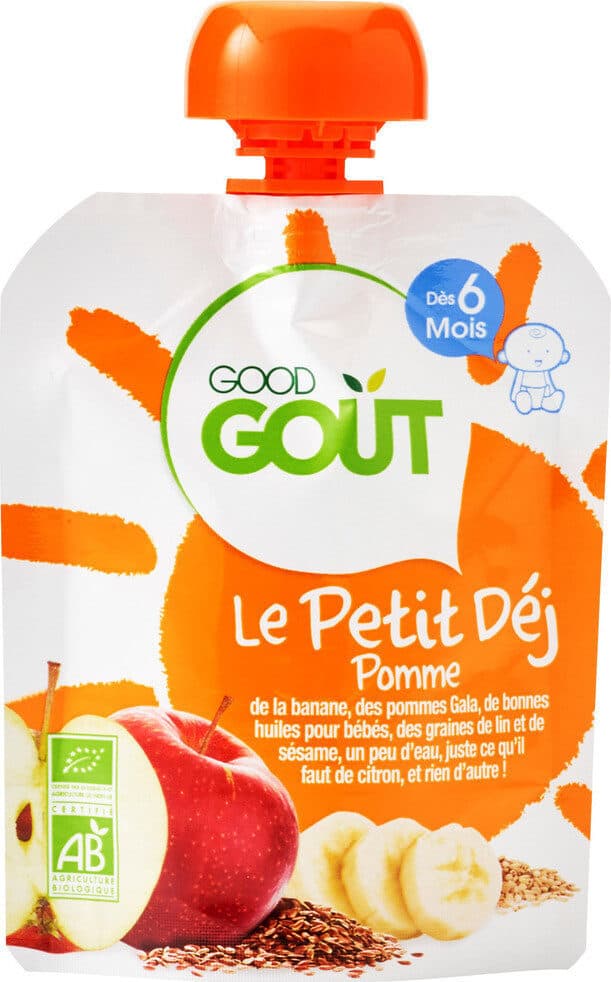 Good Gout Le Petit Déj Pomme 70g packshot