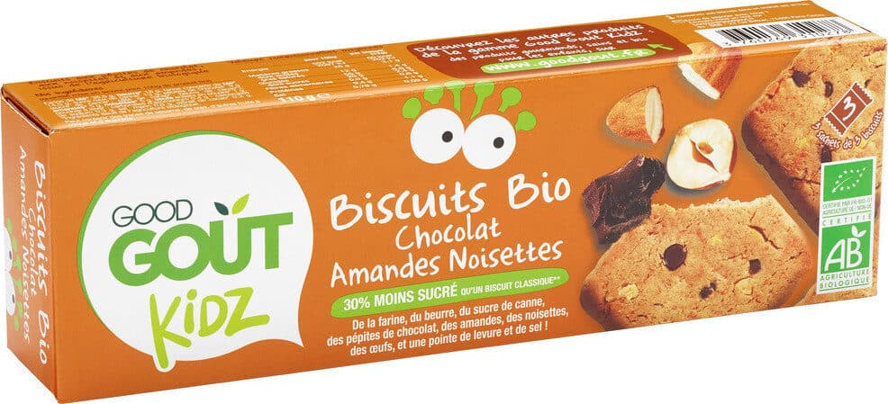 Good Gout Biscuits Chocolat Amandes Noisettes packshot