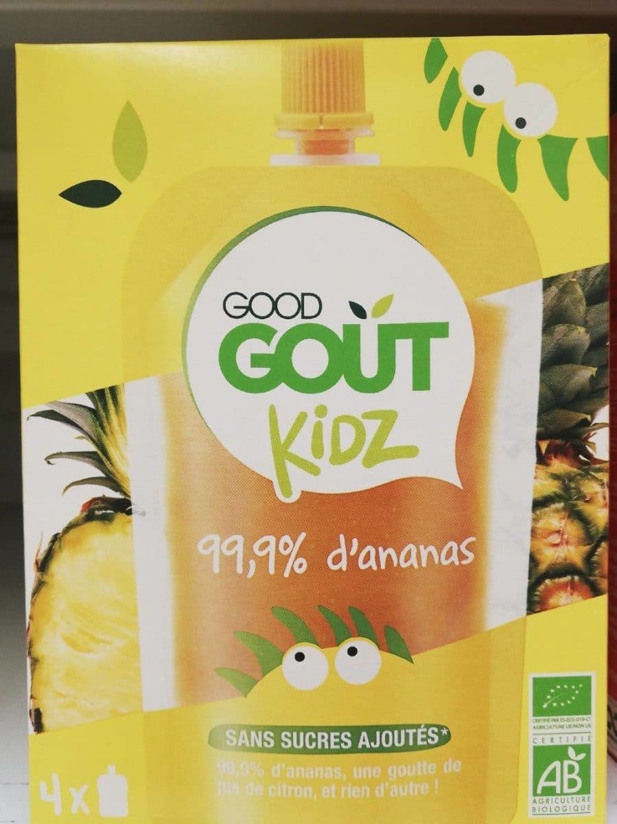 Good Gout Good Gout Kidz 99.9% d'ananas-360g packshot