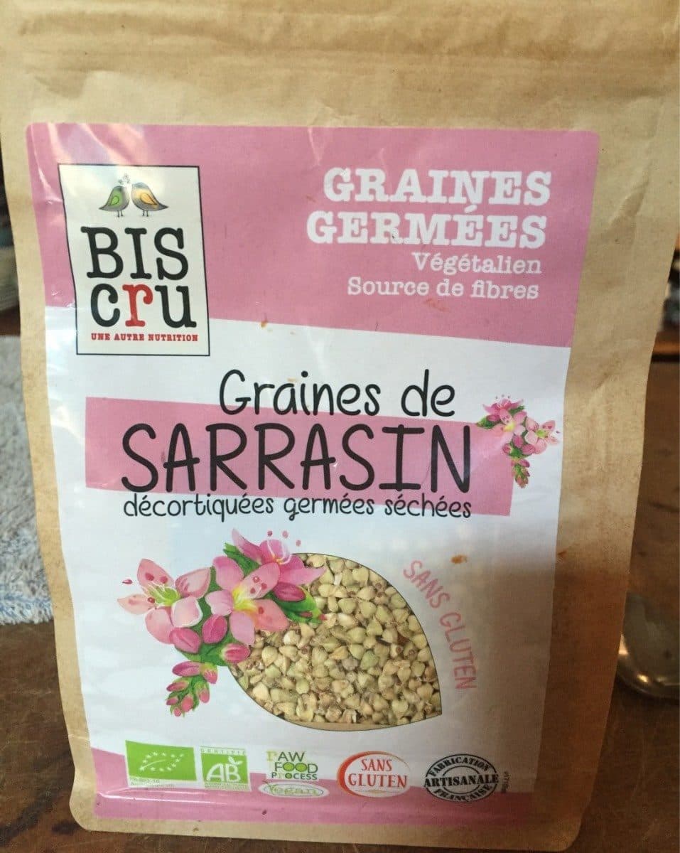 Open Food Facts Graines sarrasin decortiquées séchées packshot