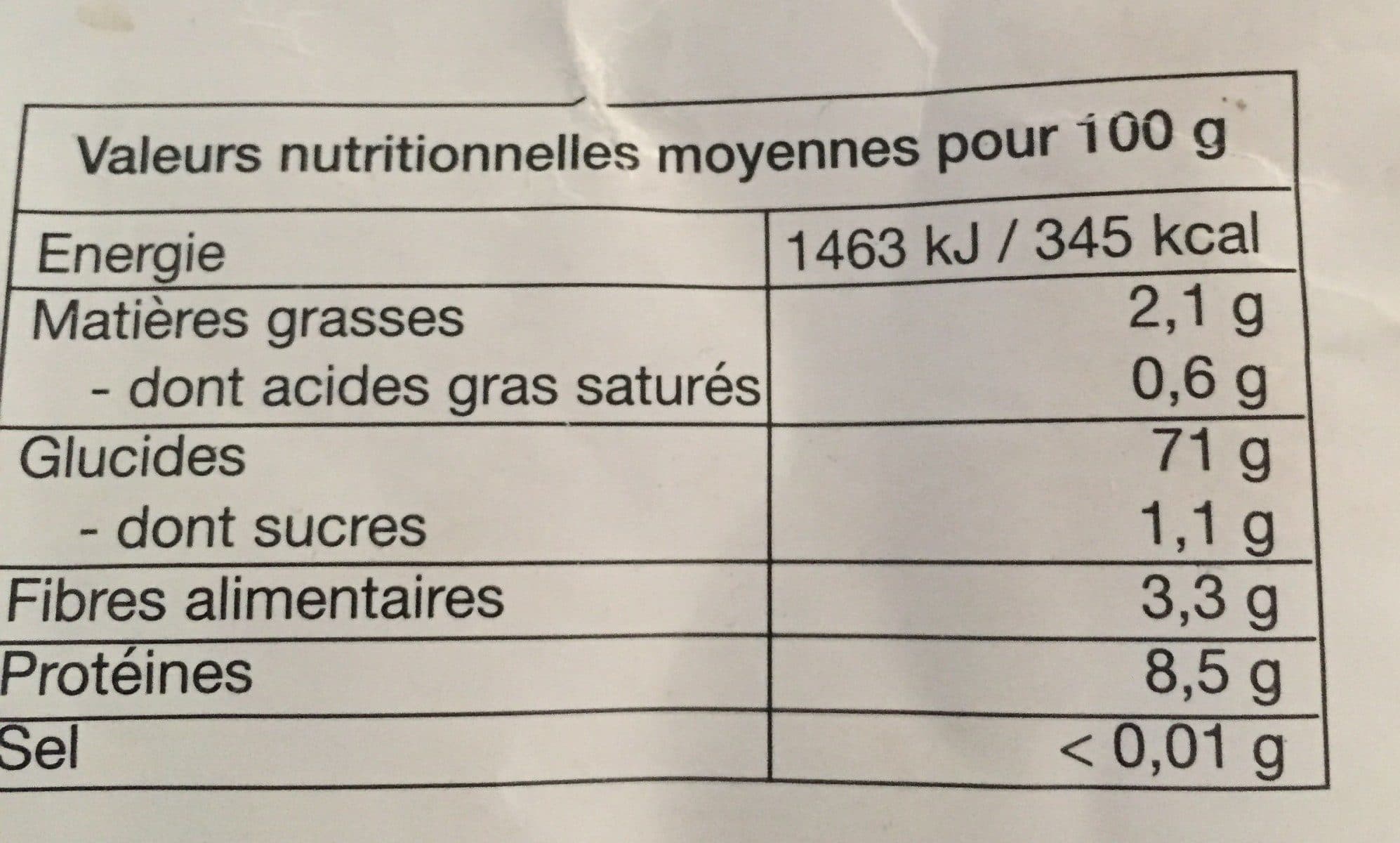 Open Food Facts Graines sarrasin decortiquées séchées packshot