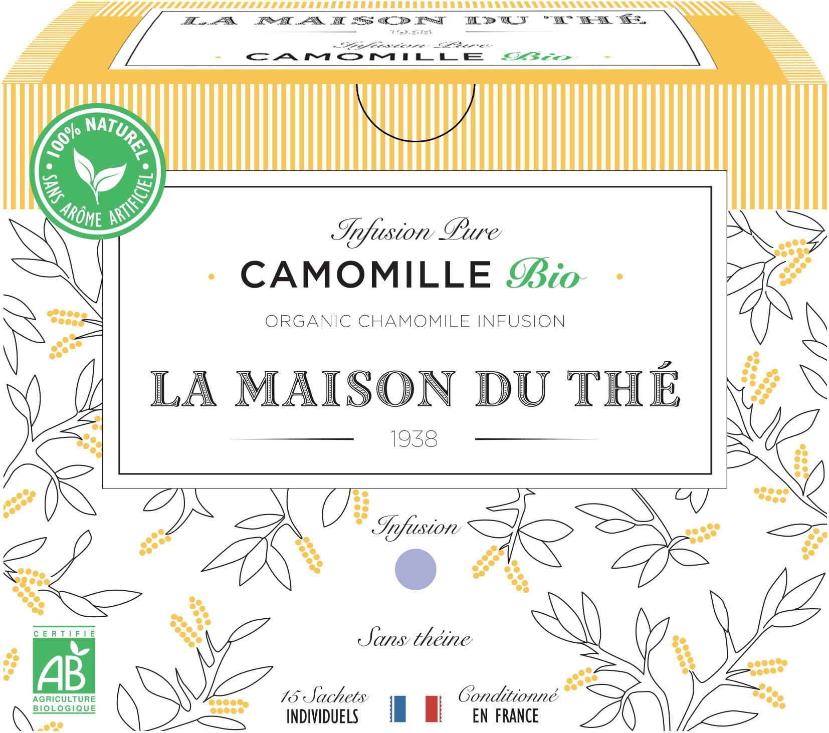 La Maison du Thé Camomille Bio packshot