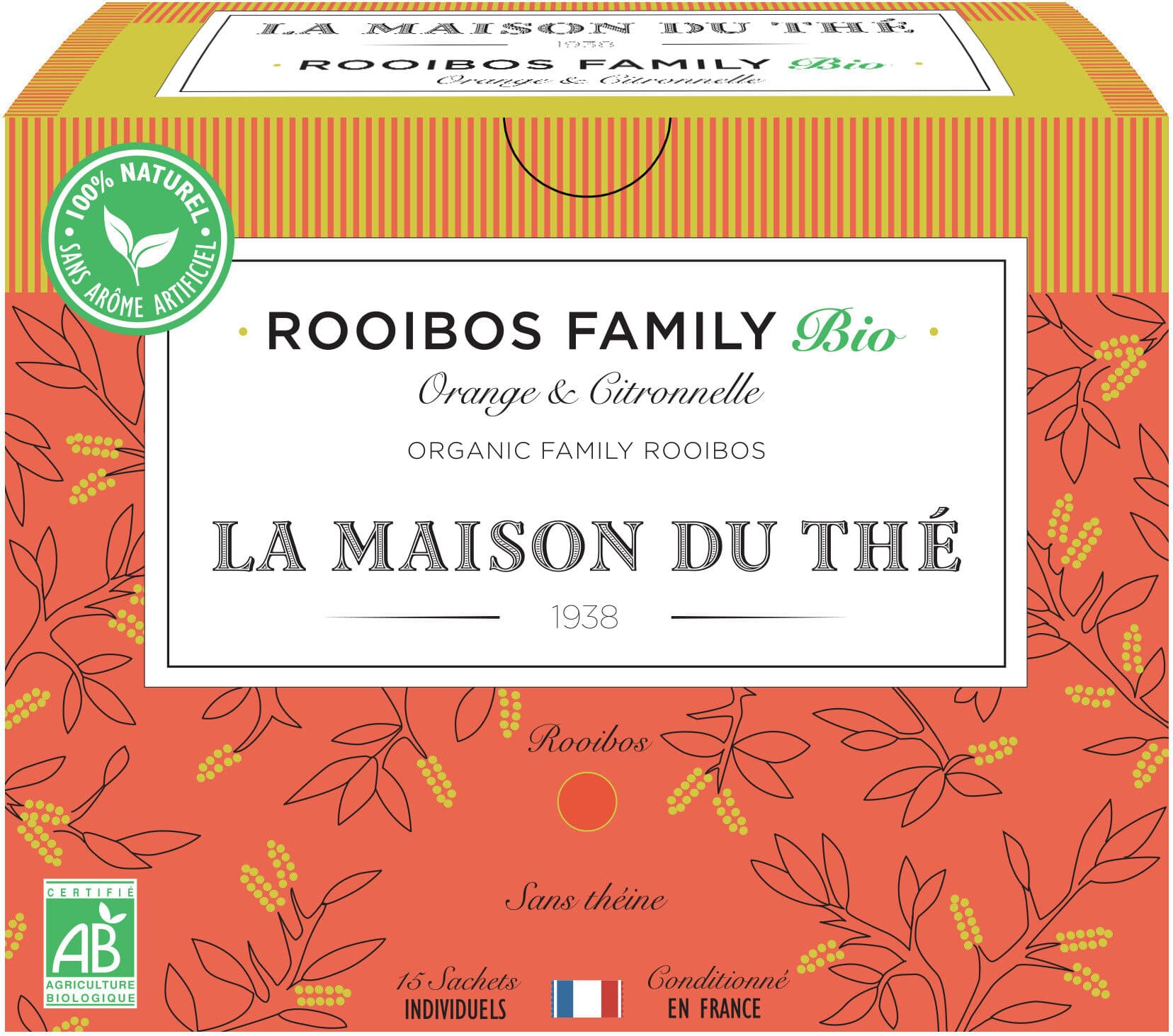 La Maison Du The Rooibos Family bio packshot
