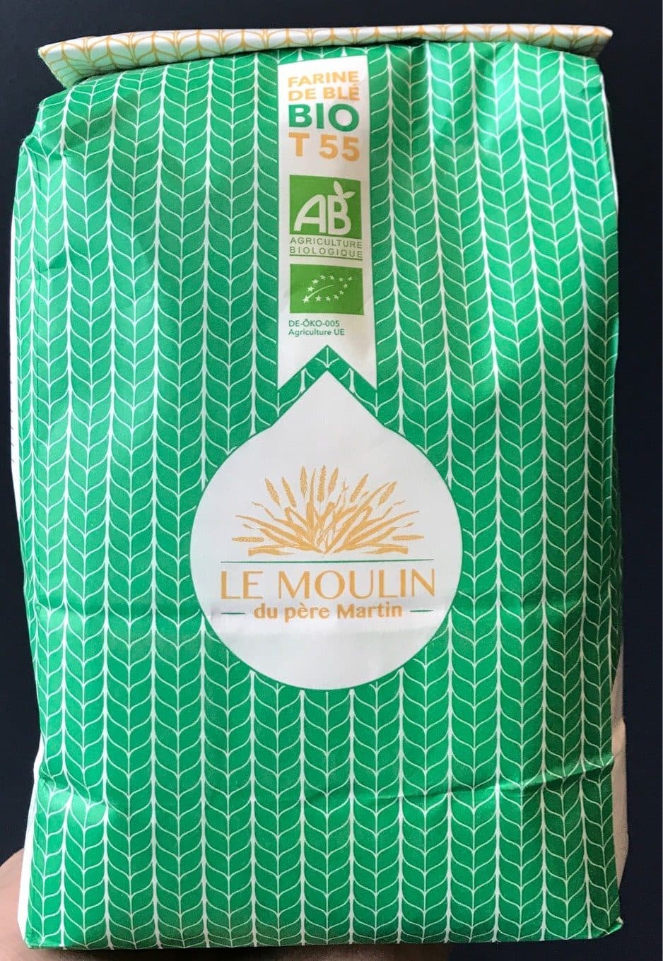 Le Moulin Du Pere Martin Epicerie / Farines, Pains Et Tartines / Farines De Blé packshot