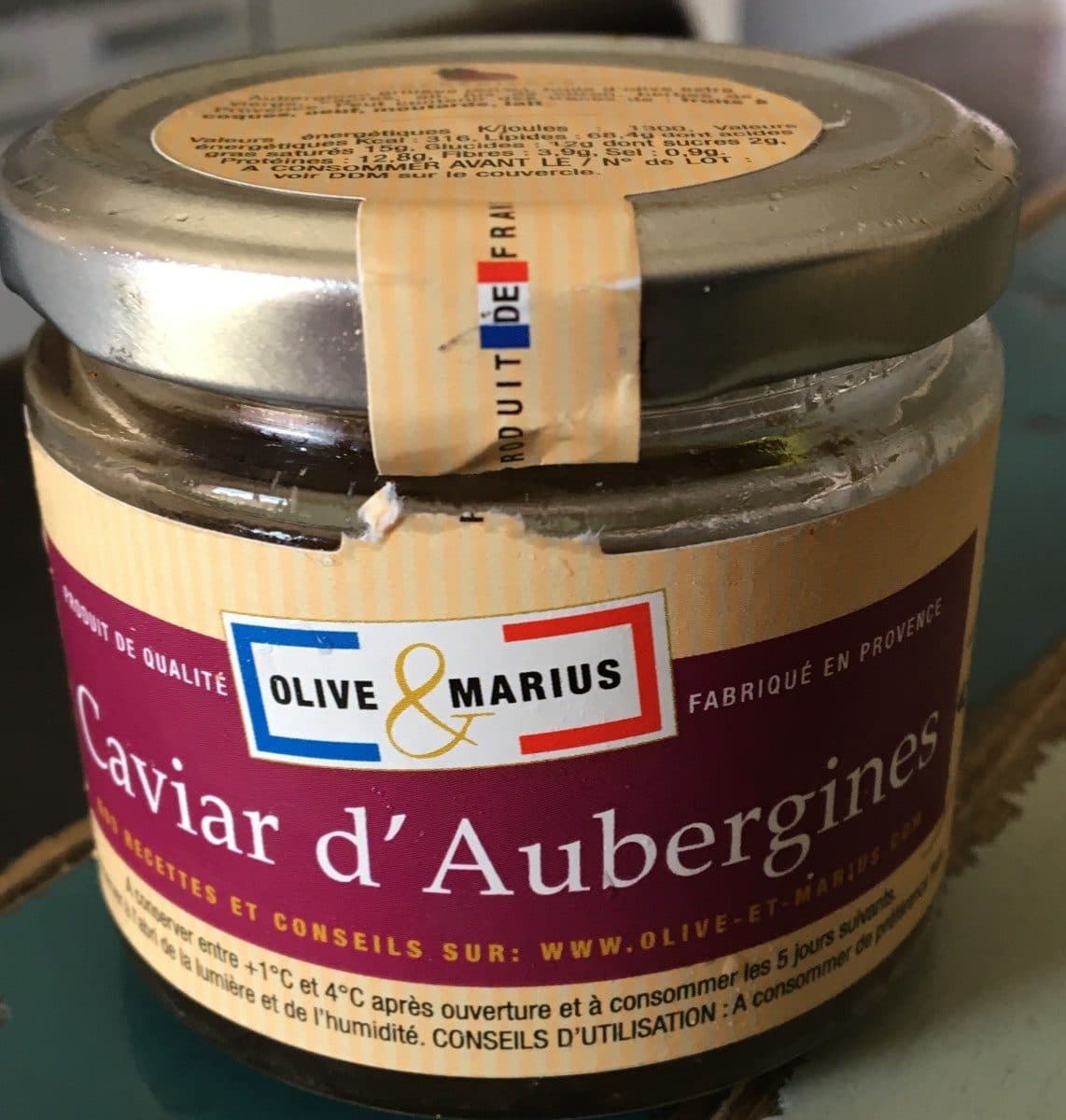 Olive & Marius CAVIAR D AUBERGINE packshot