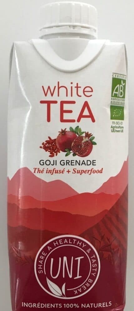 be zen White tea goji grenade packshot