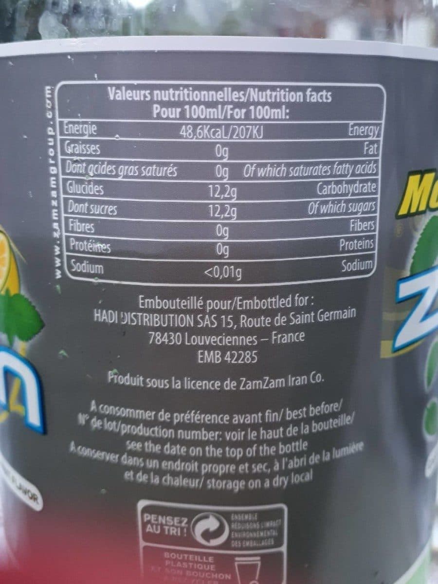 Zam Zam Zam Zam Mojito 1,5 L packshot