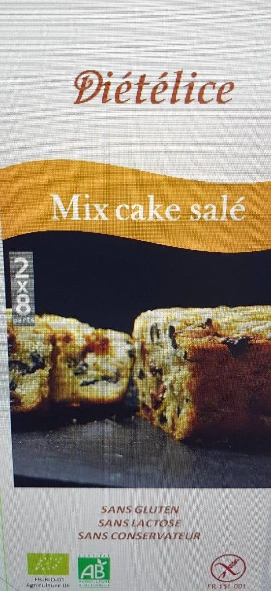 Open Food Facts Mix cake salé packshot