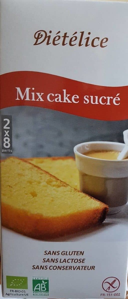 DIÉTÉLICE Mix Cake Sucré packshot