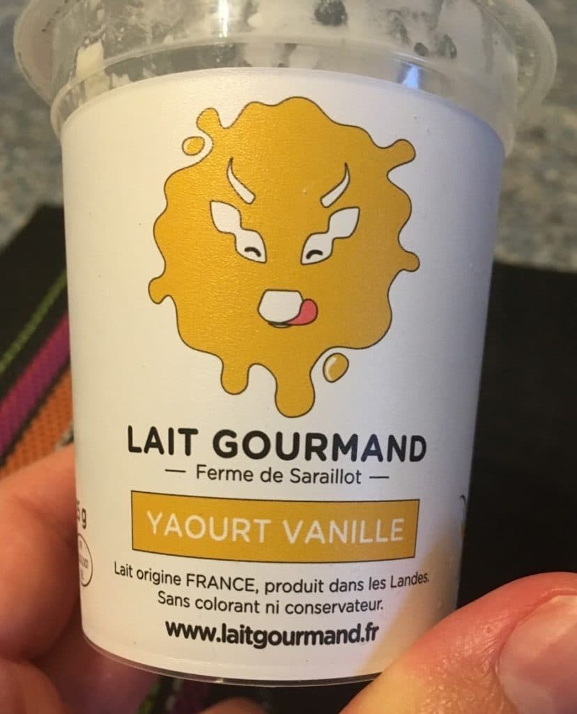 Lait Gourmand Yaourt vanille packshot