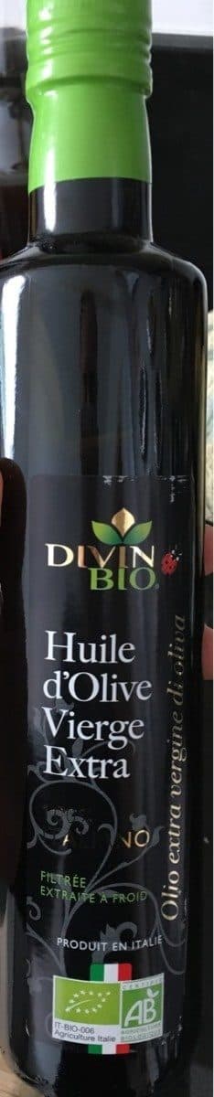 Divin Bio Huile D'olive Extra Vierge packshot