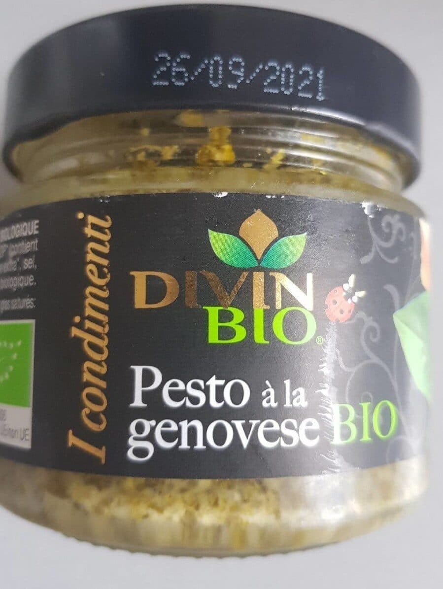 Divin Bio Pesto à la genovese packshot