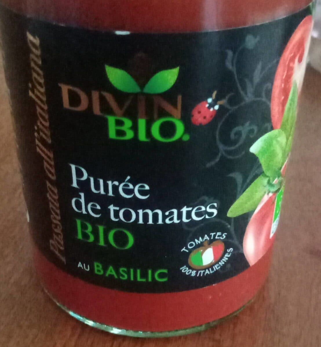 Divin Bio Purée de tomates bio packshot