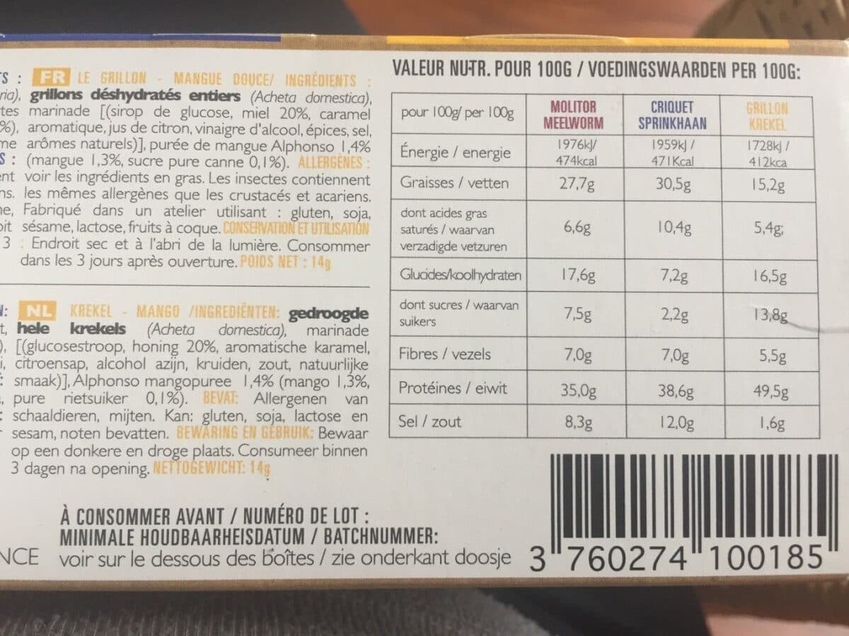 Nature & Decourvertes Le trio apero - le grillon packshot