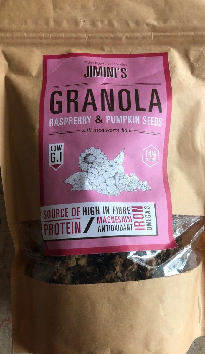 Jimini's Granola framboise packshot
