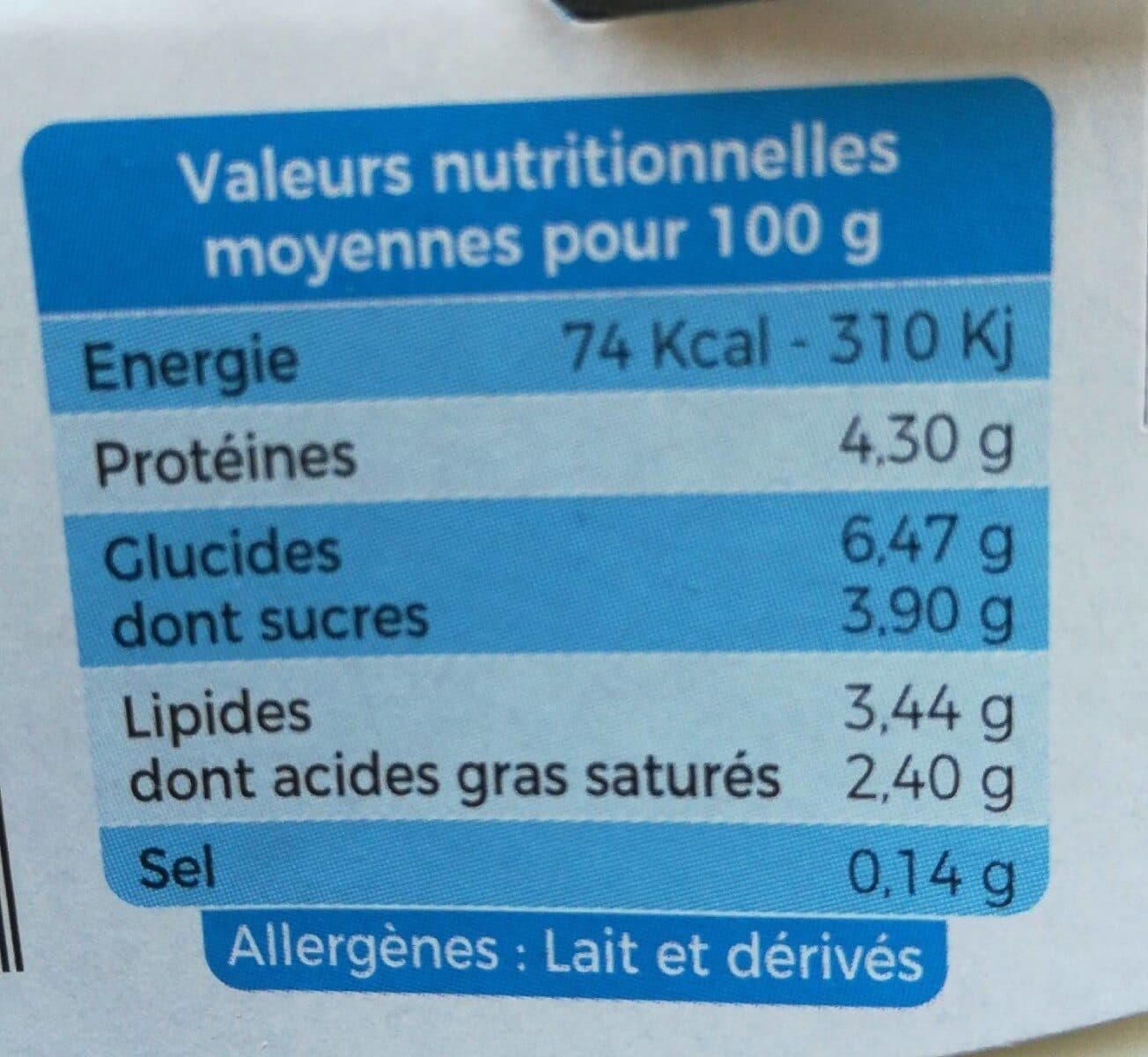 Lait'Age d'Or Yaourt ferme au lait de vache nature packshot