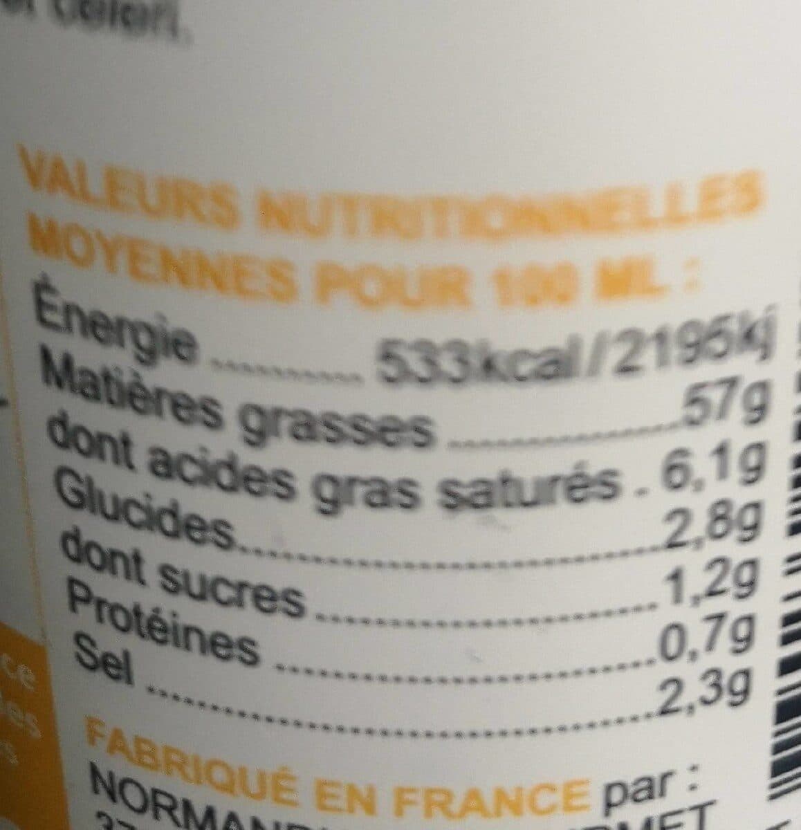 Open Food Facts Sauce au gimgembre packshot