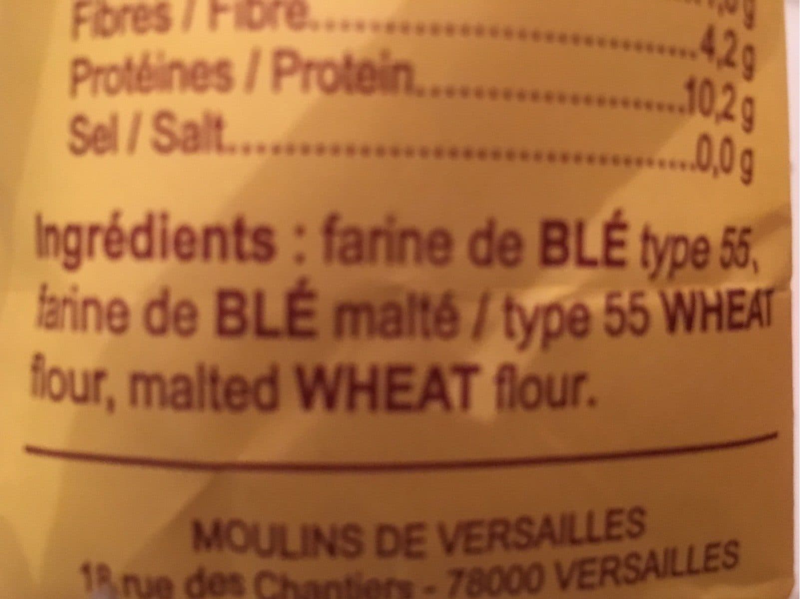 Moulins de Versailles Farine de blé packshot