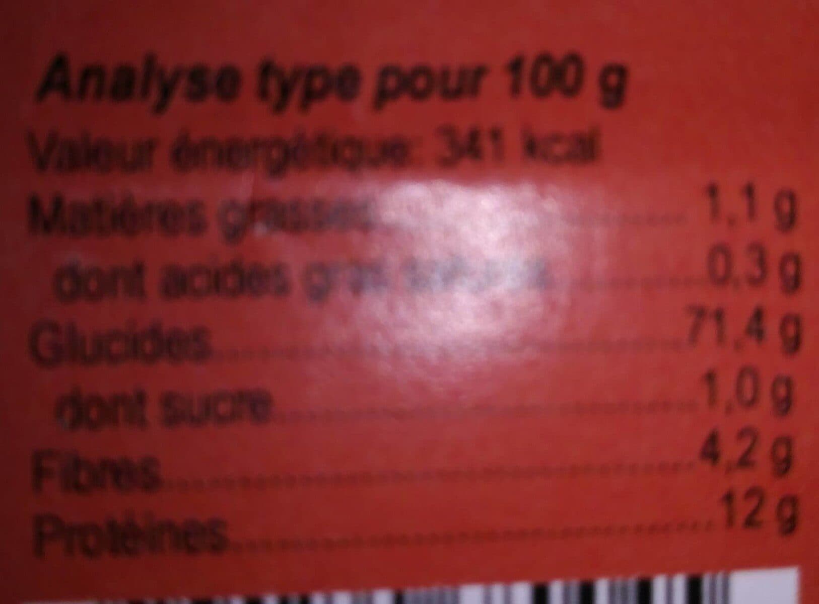 Open Food Facts Farine gruaudor type 55 packshot