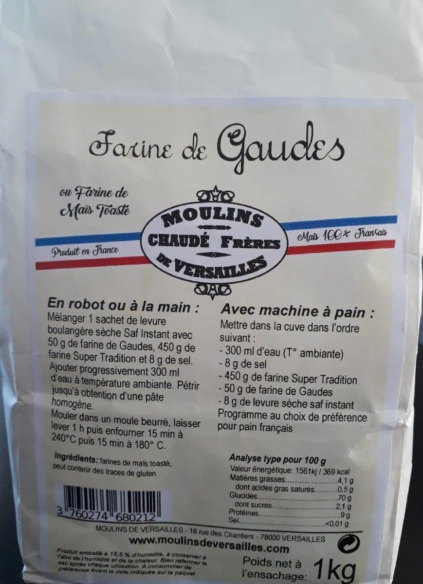 Chaudé frères Farine de gaudes packshot
