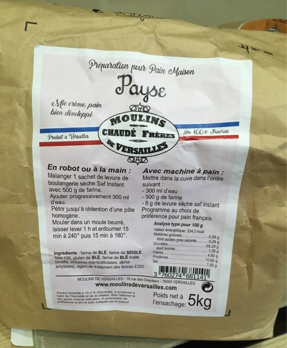 Open Food Facts Payse packshot