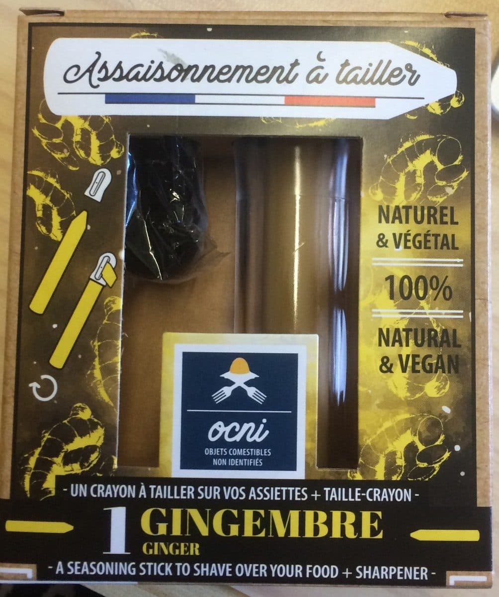 Open Food Facts Assaisonnement a tailler - Gingembre packshot