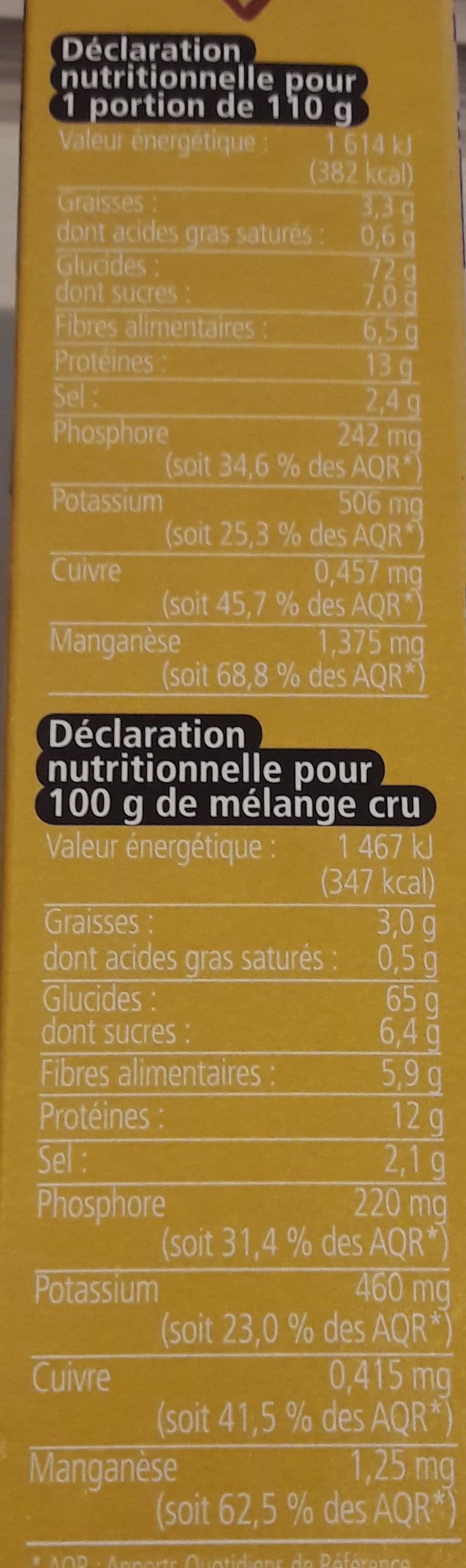 Autour du riz Riz facon zanzibar protéiné packshot