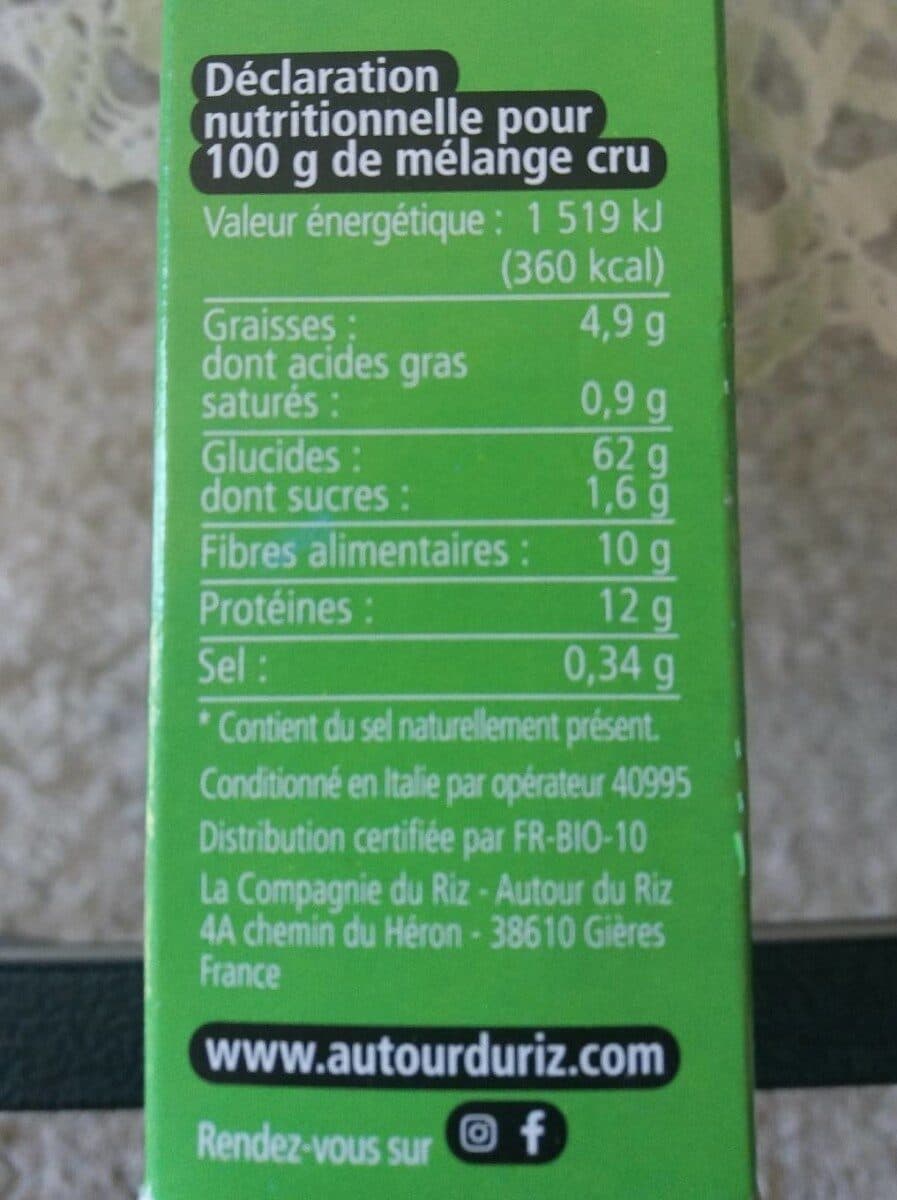 Autour du Riz Riz d'inspiration ayurvédique Stimulant packshot