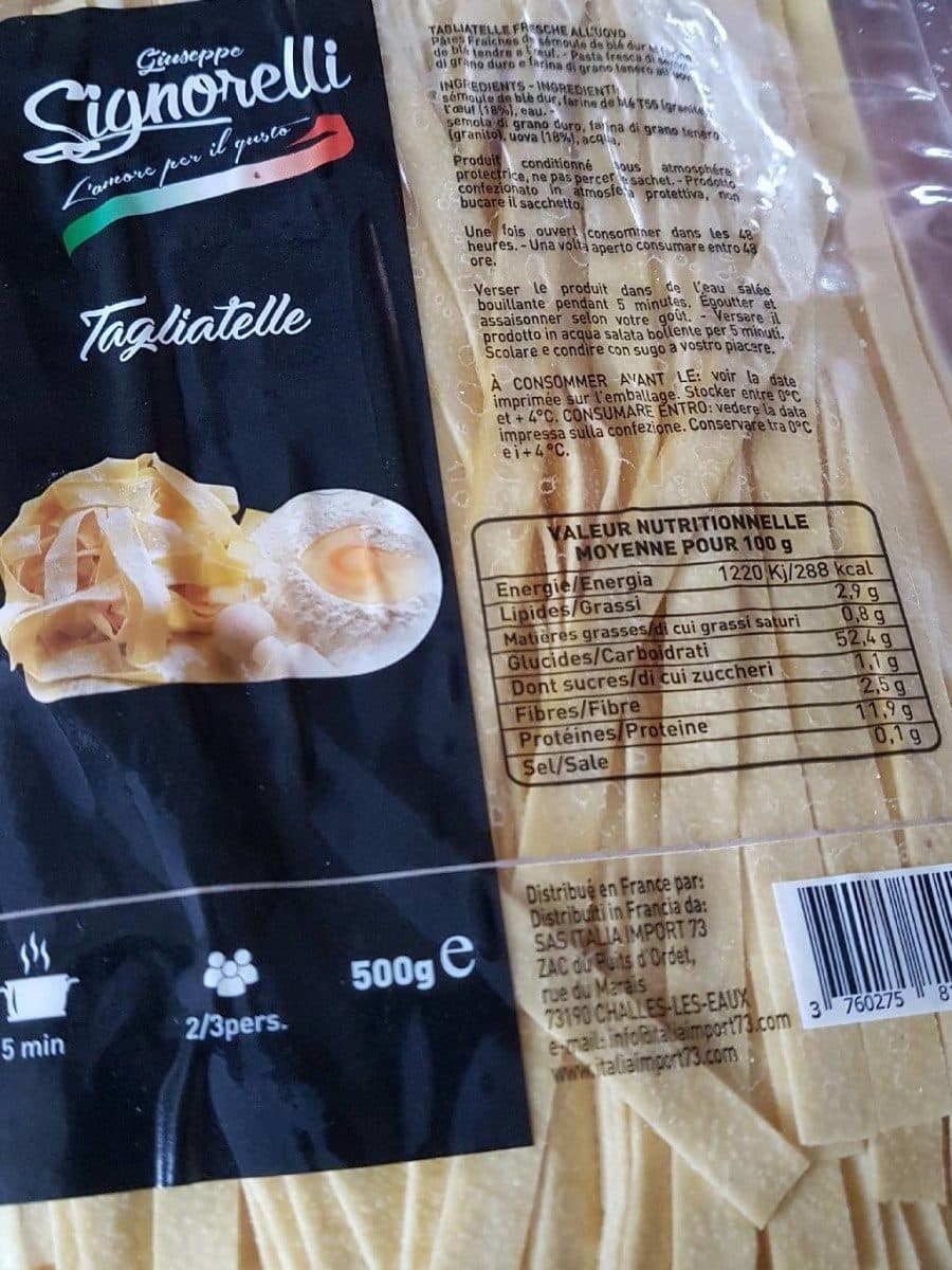Giuseppe Signorelli Tagliatelle packshot