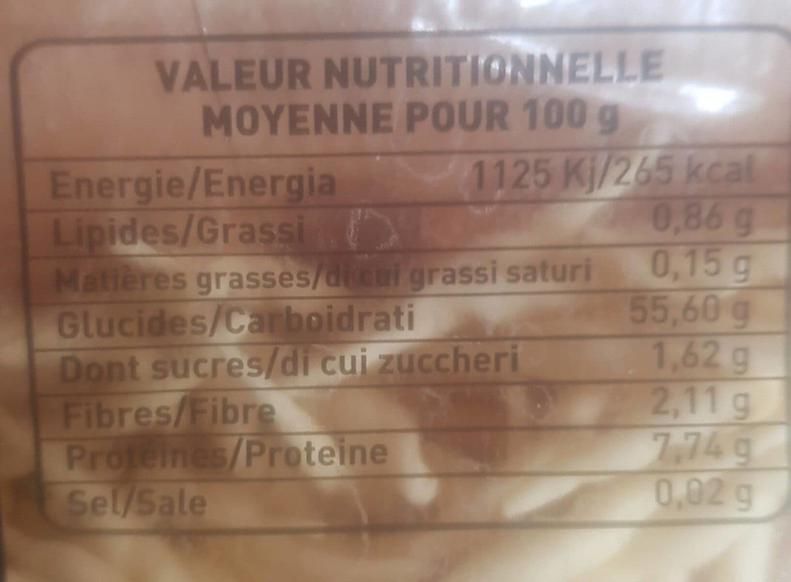 Open Food Facts Trofie (pates italiennes) packshot